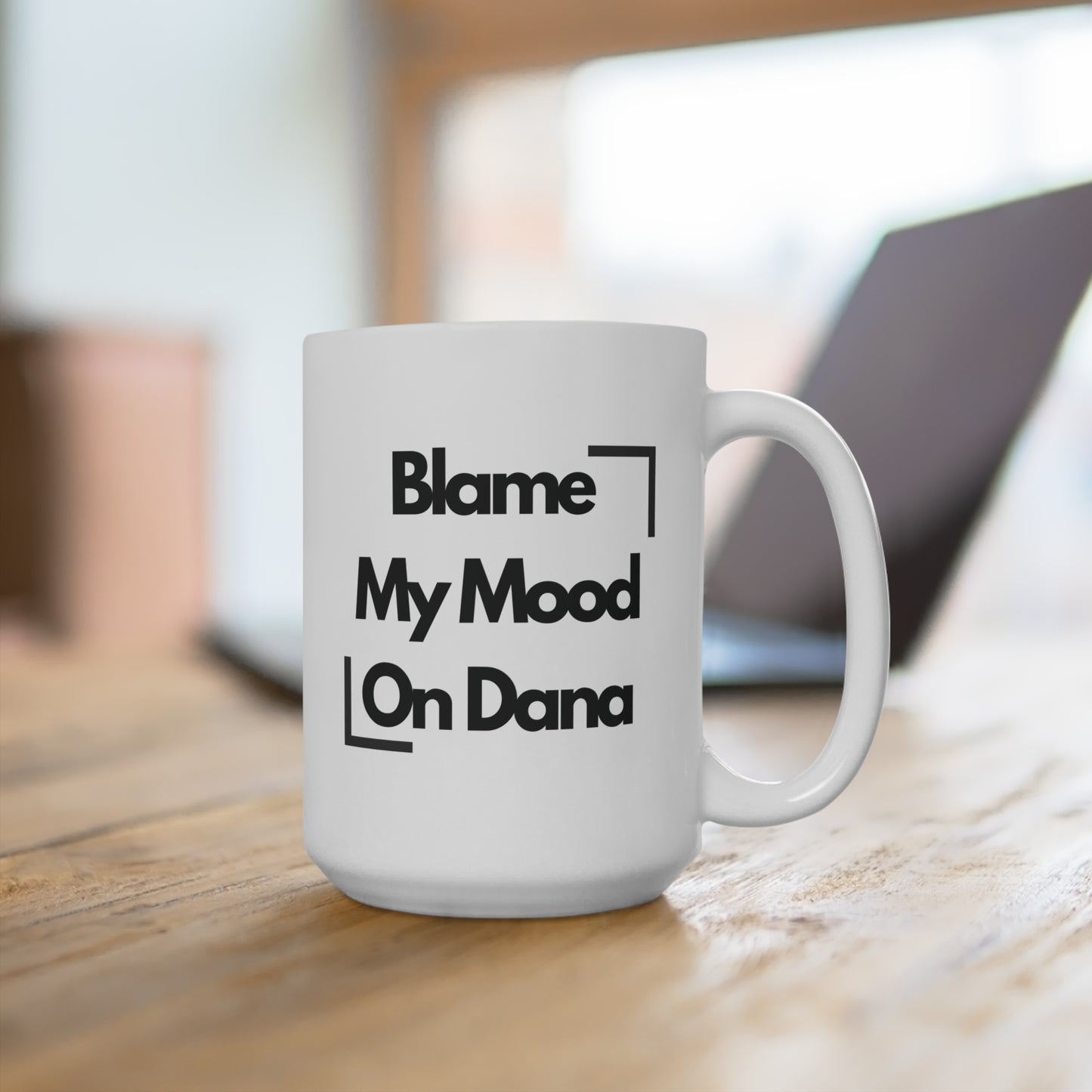 The Blame My Mood Mug | Classic White | MMA Novelty Gifts